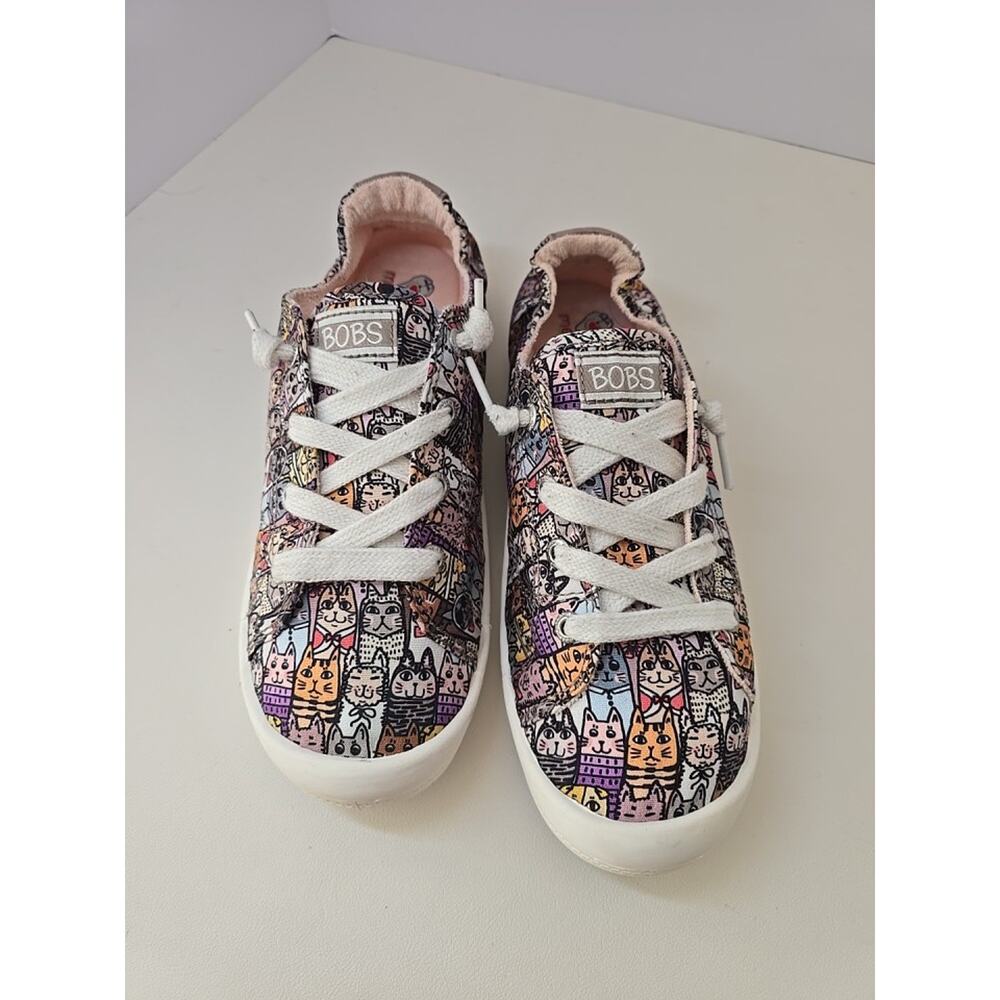 Bob's For Cats by Skechers Slip-on Sz 7.5 Memory Foam Flat